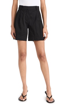 Theory Women's Double Pleated Shorts