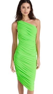 Diana ruched midi dress