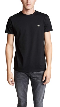 Mens Crew Neck Pima Cotton Jersey T-Shirt