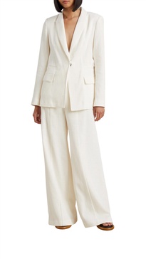 stephanie pant in ivory