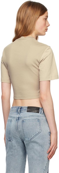 Taupe Corset T-Shirt