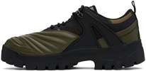 Khaki & Black Flow Trainer Sneakers