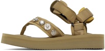 Beige Suicoke Edition Tono Sandals