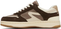 Brown Retro Tennis Sneakers