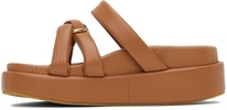 Beige O-Ring Sandals