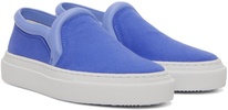 Blue Bumper-Tube Slip-On Sneakers