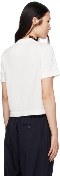 White Regular Fit T-Shirt