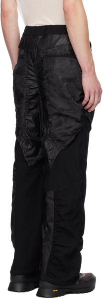 Black Flight Mix Trousers