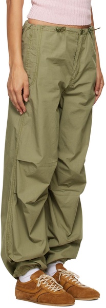 Khaki Parachute Trousers