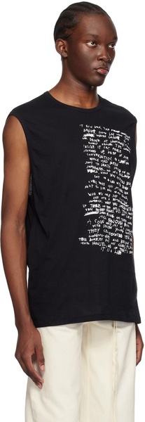 Black Wilfried High Comfort Tank Top