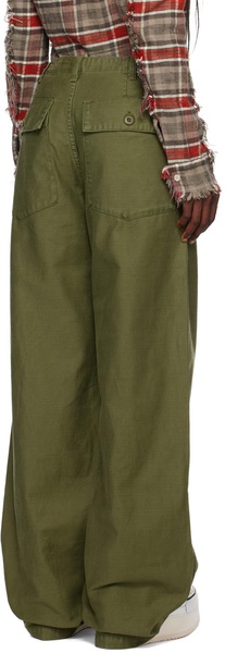 Khaki Utility Trousers