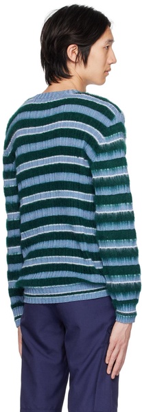 Blue & Green Toothpaste Sweater