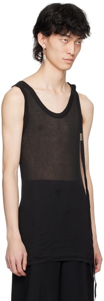 Black Seva Tank Top