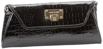 Anne Klein Croco Luxe Clutch