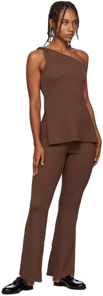 Brown Sylvie Tank Top