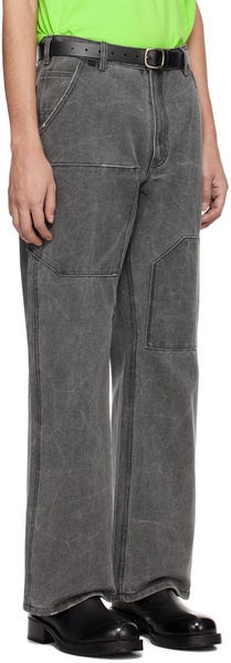 Gray Patch Trousers