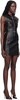 Black Scout Faux-Leather Minidress