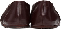 Burgundy Zucca Zeppa Slippers