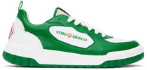 Green & White 'The Court' Sneakers