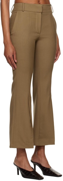 Khaki Tailored Trousers