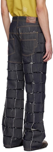 Indigo New Patchwork Jeans