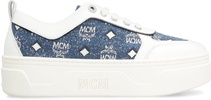 MCM Denim Low-Top Sneakers