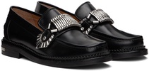 SSENSE Exclusive Black Hardware Loafers