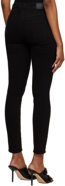 Black Rocket Ankle Skinny Jeans