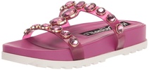 KARL LAGERFELD Women's Tori Jeweled Flatform Heeled Sandals