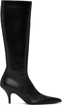 70mm Sling leather tall boots