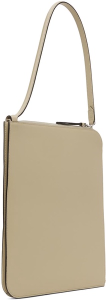 Beige Slim Tote