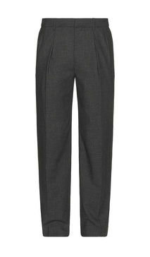 Pleated Wool Trouser