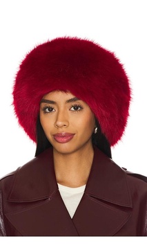 FAUX FUR PILL hats