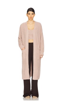 CozyChic Luxe High Slit Cardigan