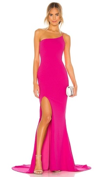 x REVOLVE Jasmine One Shoulder Gown