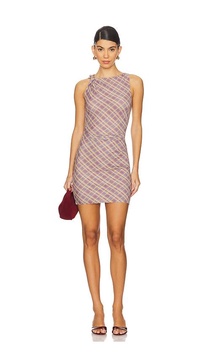 Aurelia Asymmetrical Mini Dress