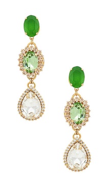 Double Drop Chandelier Earrings