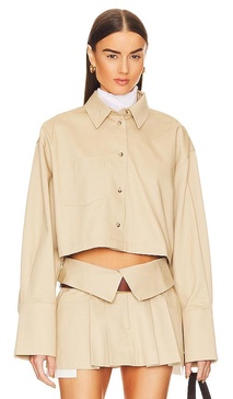 Chino Cropped Shirt