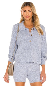 Amanda Oversized Knit Polo