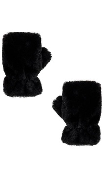 Ariel Faux Fur Mittens