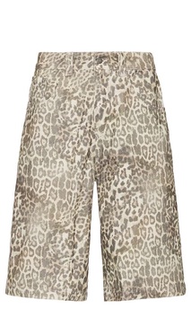 Leopard Jorts