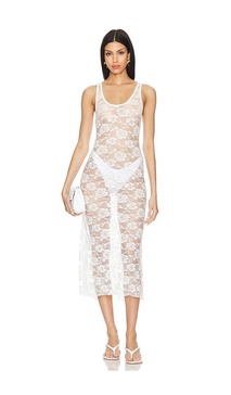 Amara Lace Midi Dress