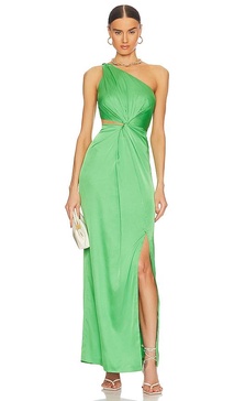 Deena One Shoulder Gown