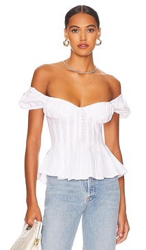 Larna Poplin Top