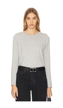 Cotton Cashmere Long Sleeve Tee