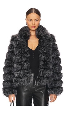 The Landau Faux Fur Jacket