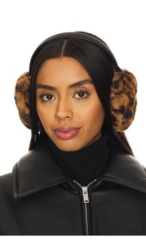 Esme Leopard Earmuffs