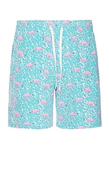 The Domingos Are For Flamingos 7" Swim Short