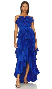 Judah Scallop Pleated Dress