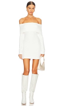 x REVOLVE Off-shoulder Sweater Mini Dress